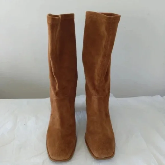 Sbicca Brown Heeled Boots for Women - Picture 3 of 5